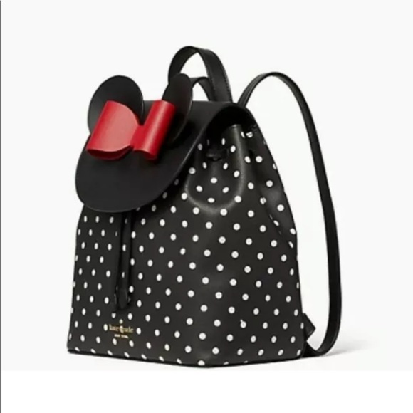 kate spade mini backpack polka dot Chelsea Nylon Apple Print Club de Mode NWT Handbags - brand-kate-spade -